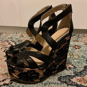 Jimmy Choo laced Wedges